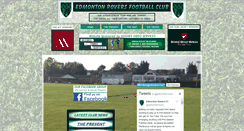 Desktop Screenshot of edmontonrovers.co.uk